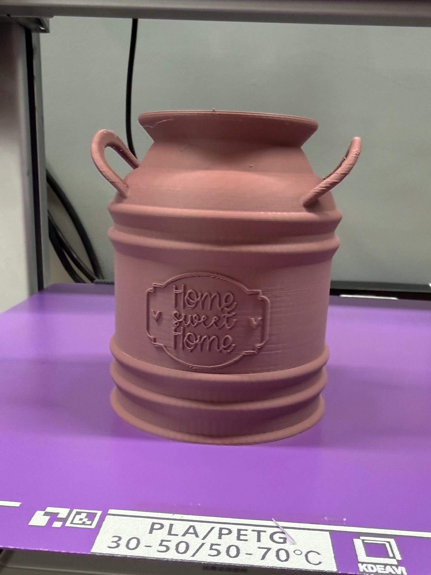 Vintage Milk Can Vase