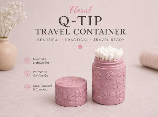 Travel Q-Tip Case