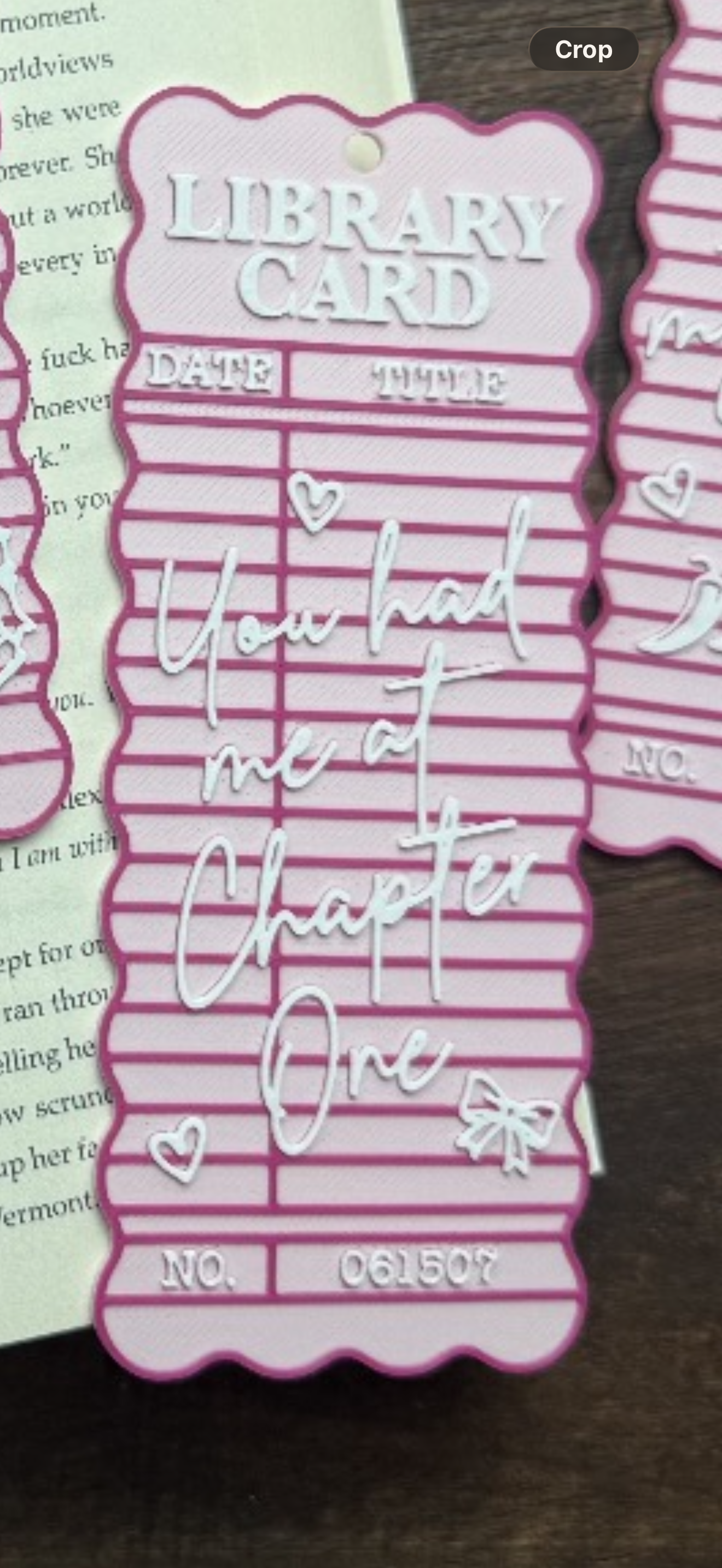 You Had Me-Library Card Bookmarks