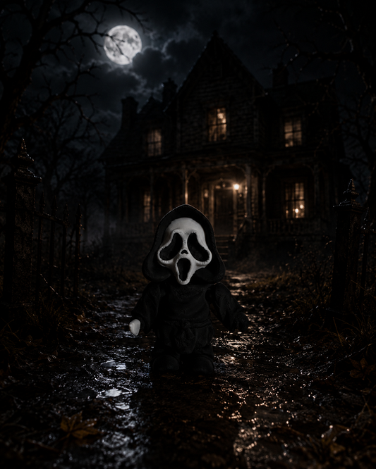 Mini Ghost Face Figure
