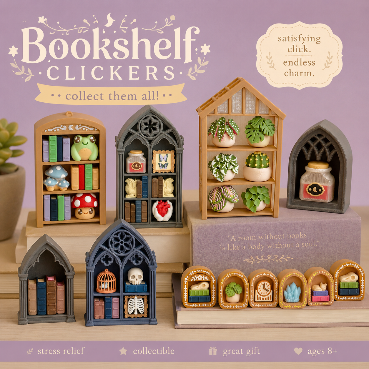 Bookshelf Clickers