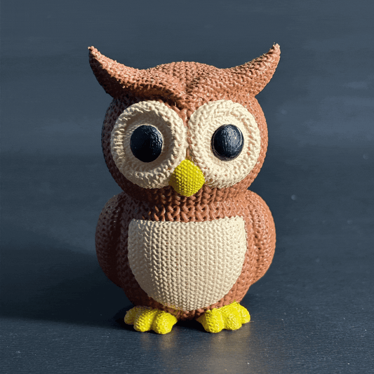 Owl Not-So-Knitted Knits