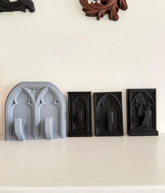 Gothic Double Coat Hanger