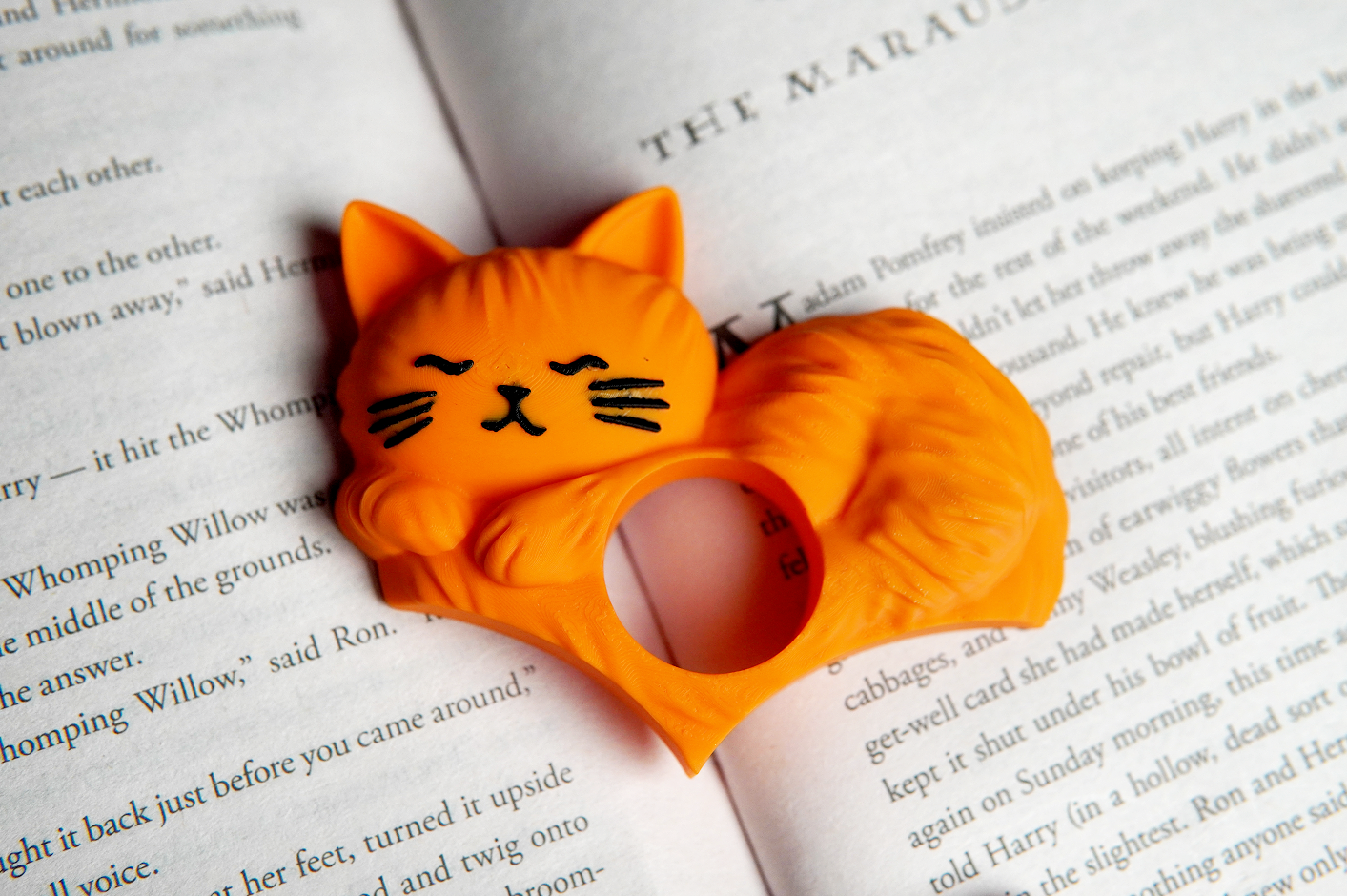 Train Thumb Page Holders