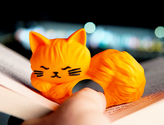Sleeping Cat Thumb Page Holders