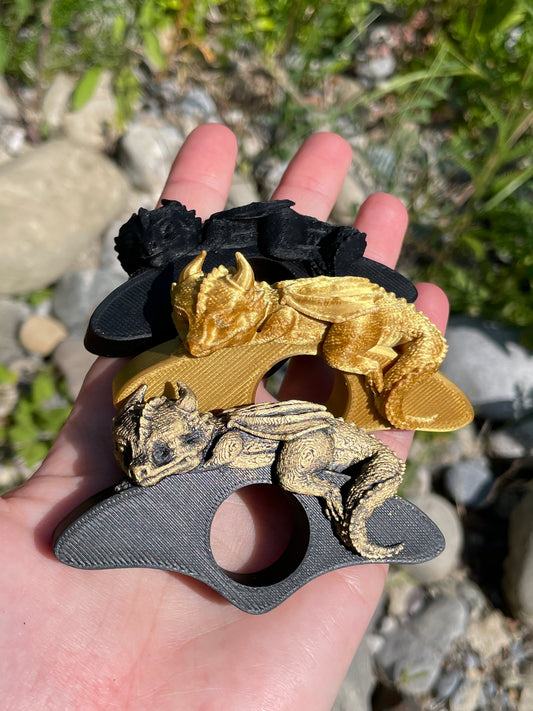 Sleeping Dragon Thumb Page Holders