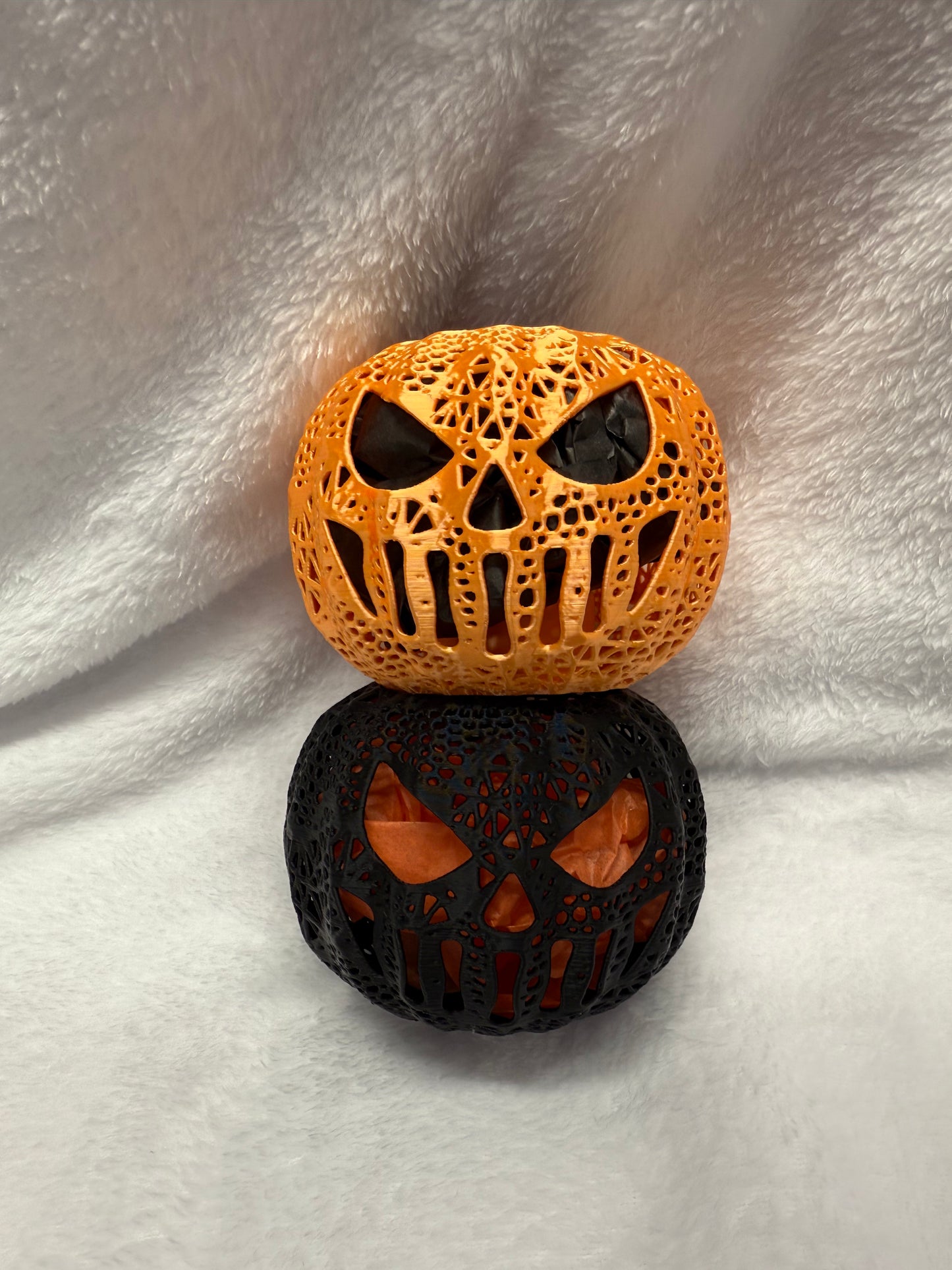 Jack-O-Lantern Tealight Holder-Set of 2