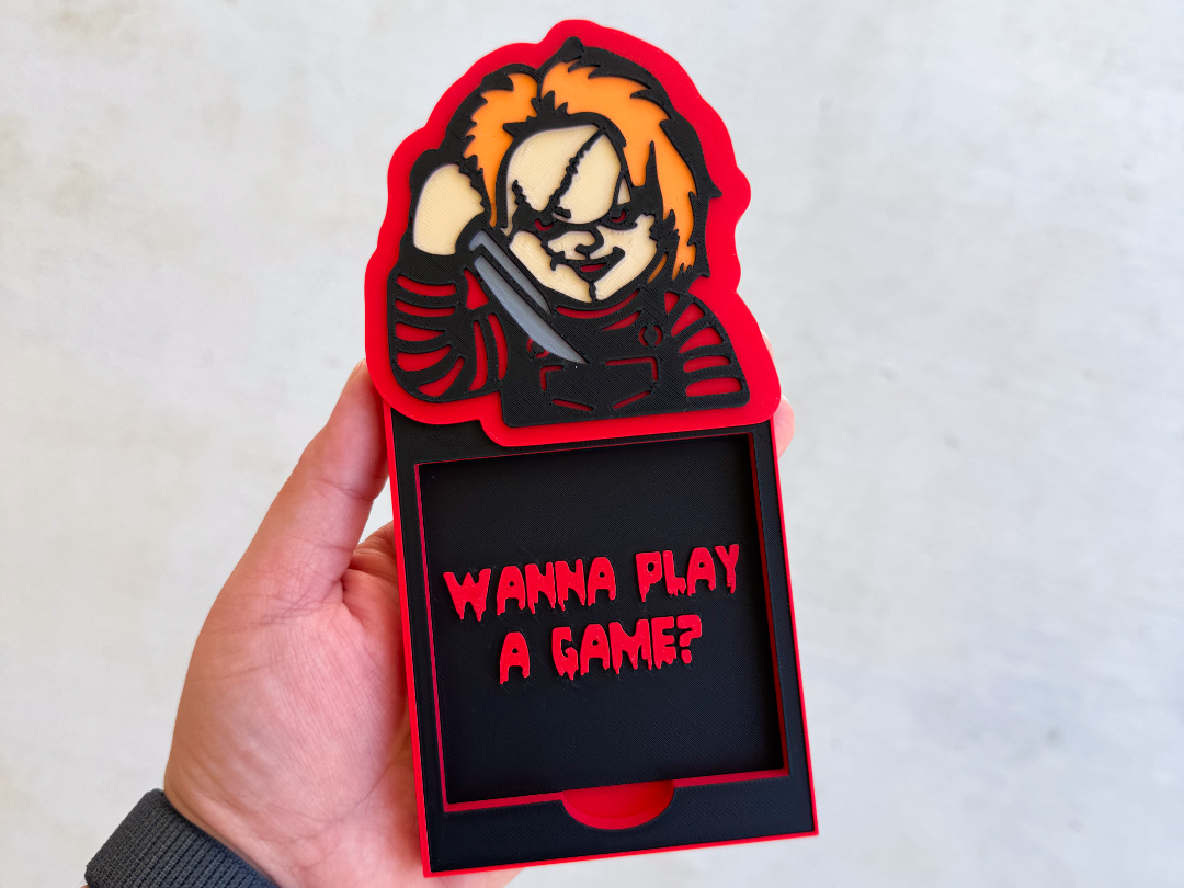 Chucky Sticky Note Holder