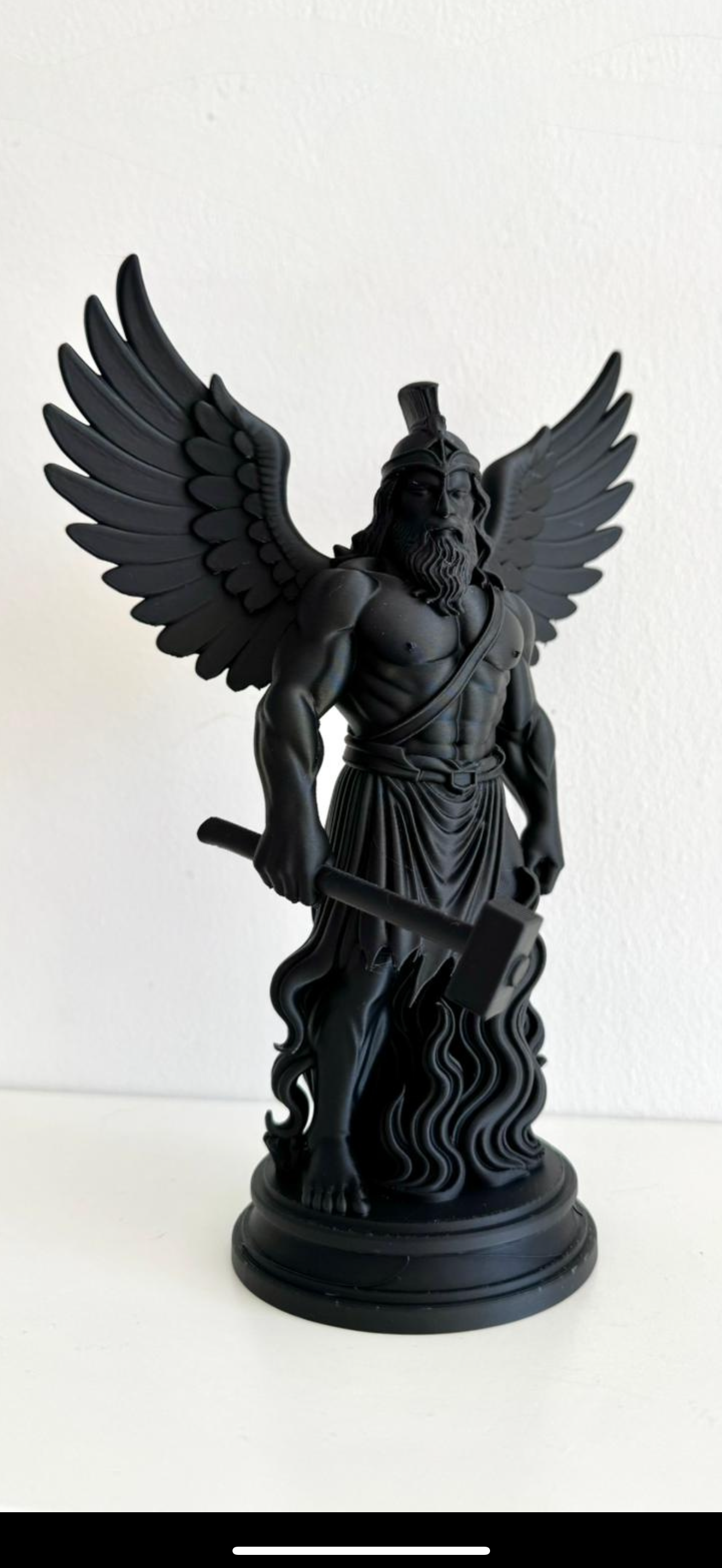 Winged Statues