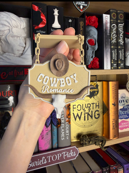 Small Hanging Bookshelf Signs