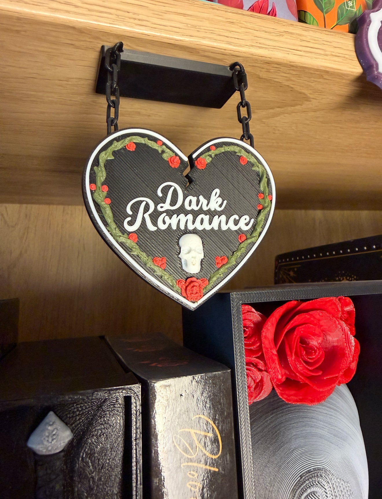 Small Hanging Bookshelf Signs