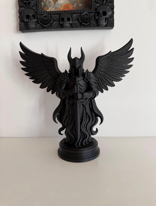 Knight Winged Statue