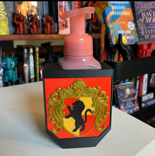 Gryffindor Soap Bottle Holder Fan art