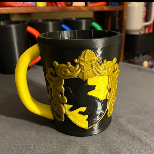 Hufflepuff Pint Ice Cream Holder Fan Art
