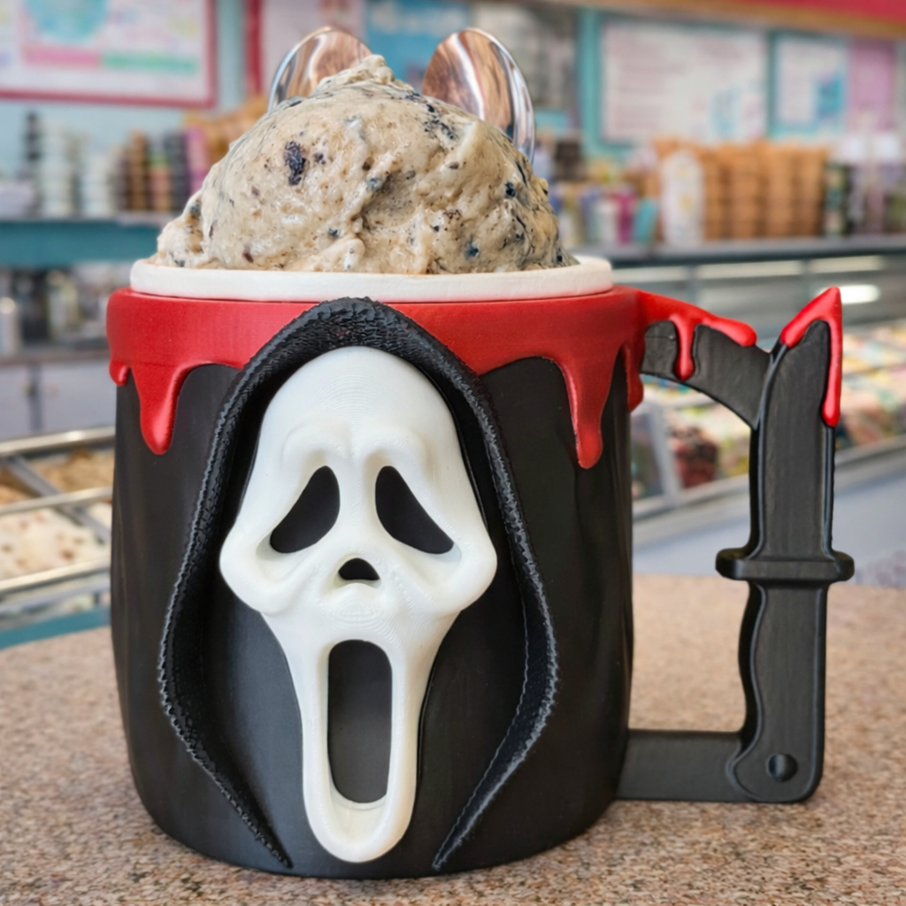Ghostface Pint Ice Cream Holder