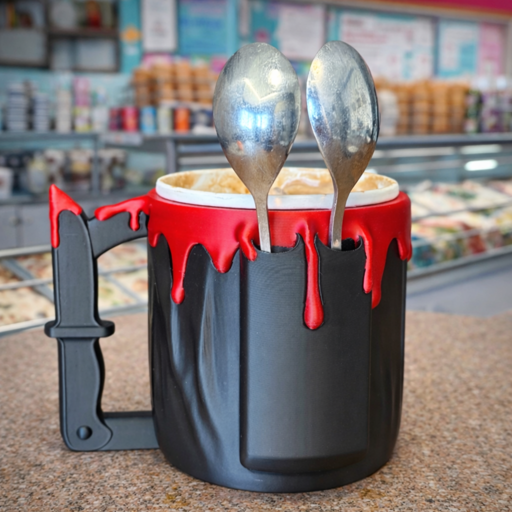 Ghostface Pint Ice Cream Holder