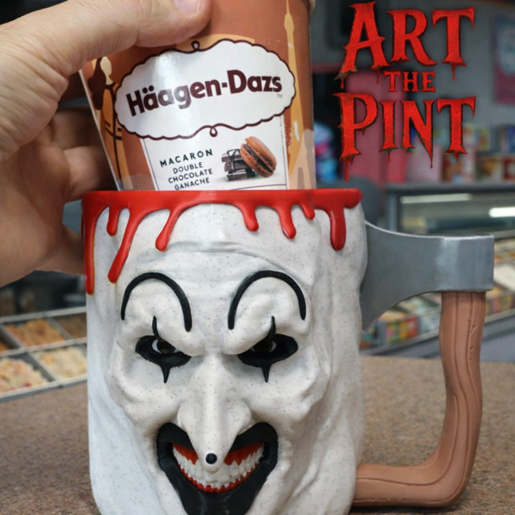 Art the Clown Pint Ice Cream Holder