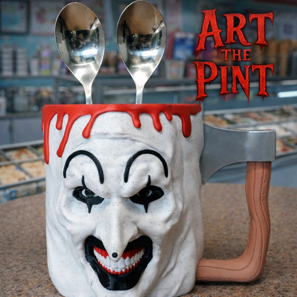Art the Clown Pint Ice Cream Holder