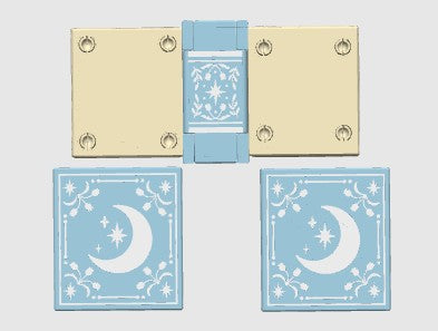 Moon Mini Book Box