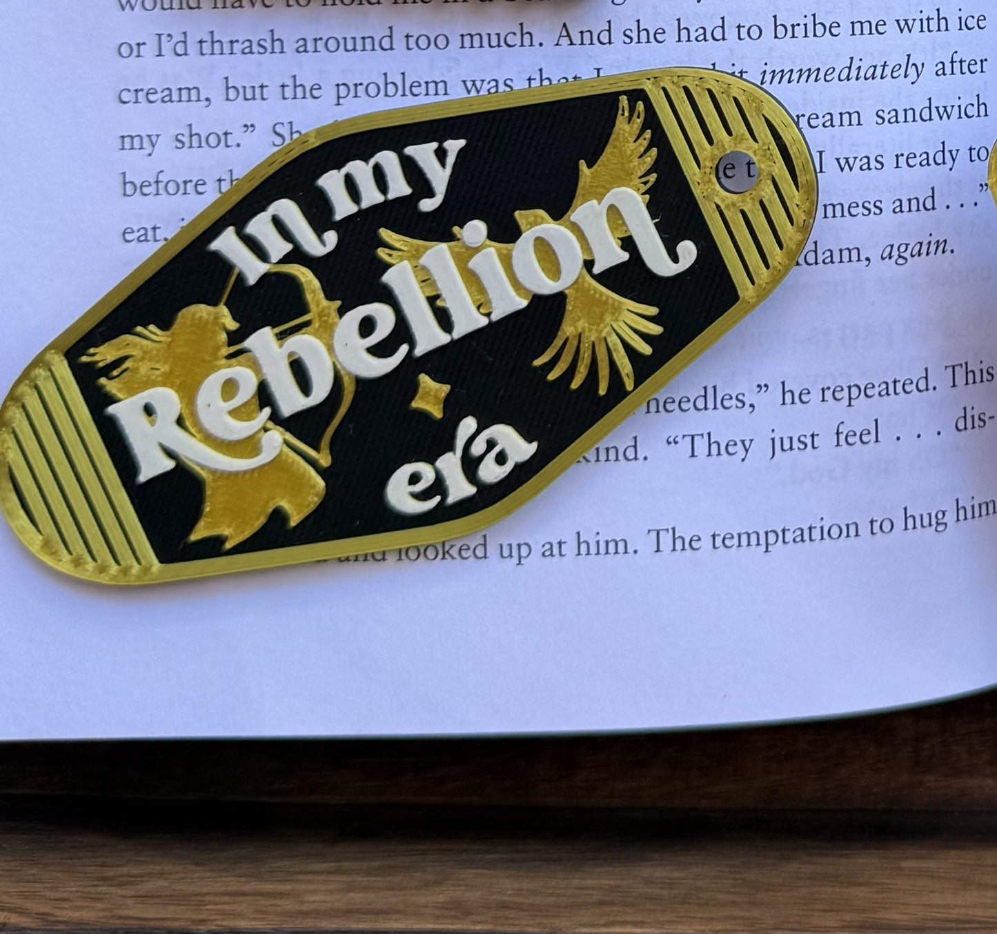 Rebellion Era Motel Keychain