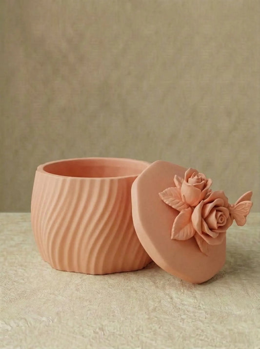 Rose Trinket Jar