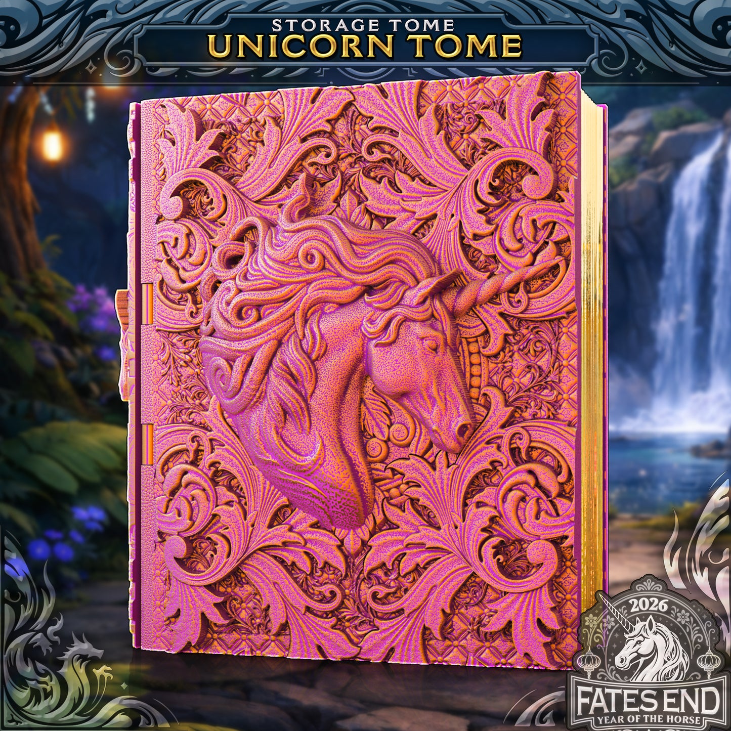 Unicorn Tome HINGED ONLY