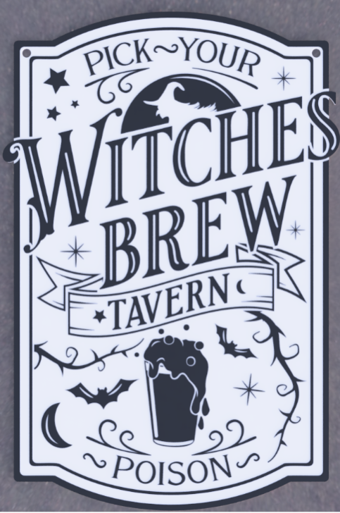 Witches Brew Sign