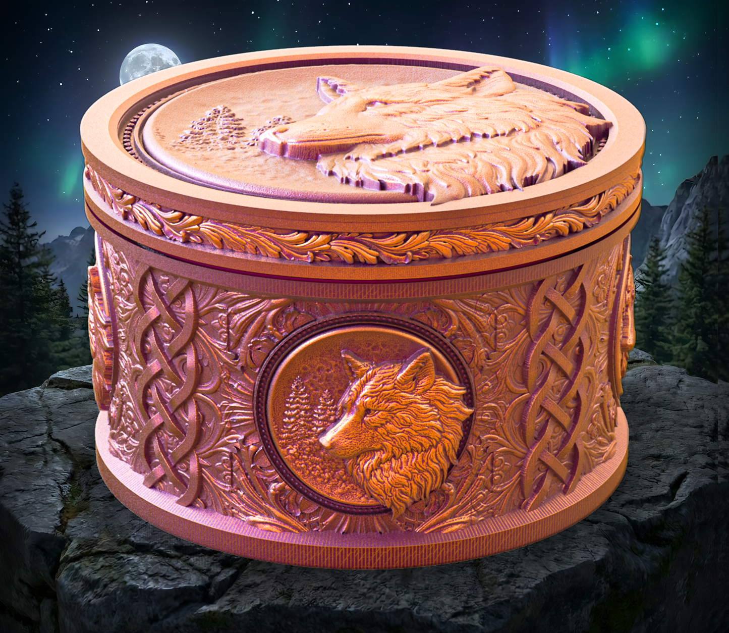 Wolf Trinket Holder