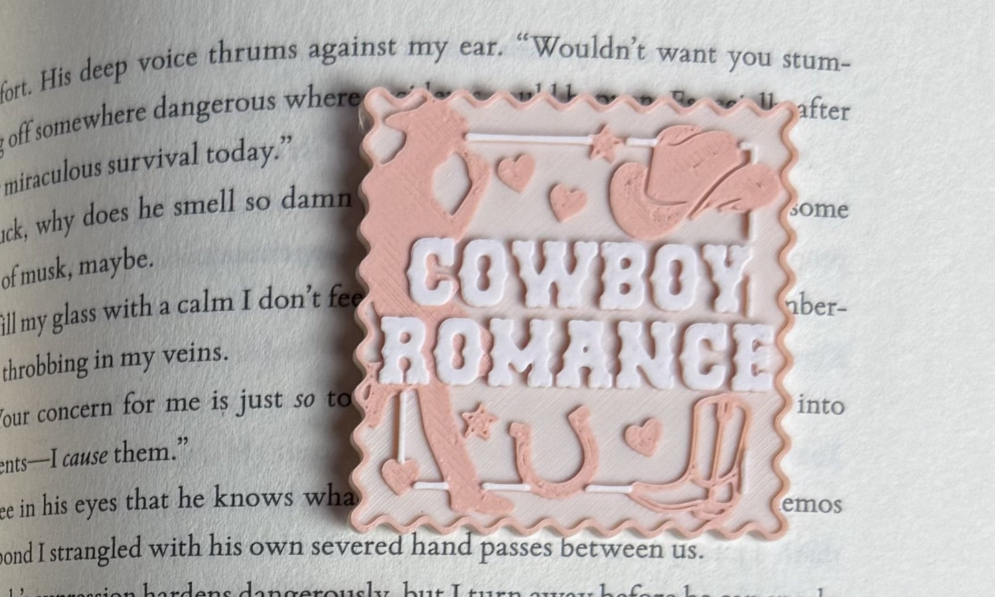 Cowboy Square Pin or Popsocket