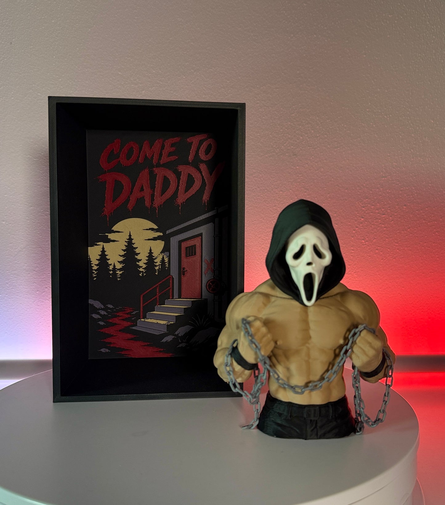 Ghostface Inspired Booknook