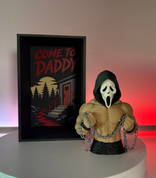Ghostface Inspired Booknook