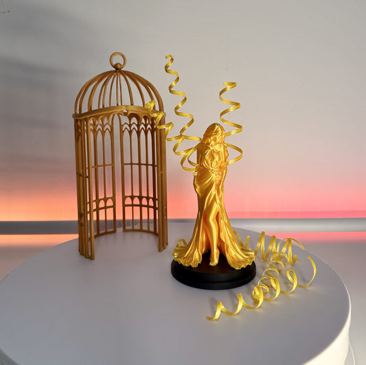 Plated Prisoner Book Nook-Gilded Inspired