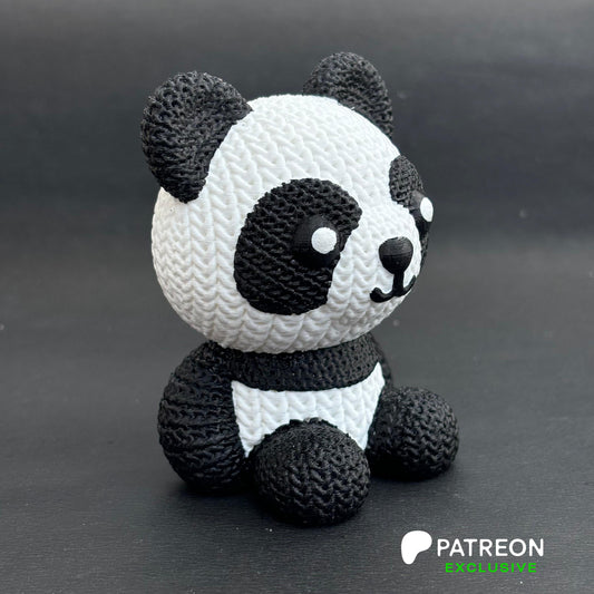 Panda Not-So-Knitted Knits