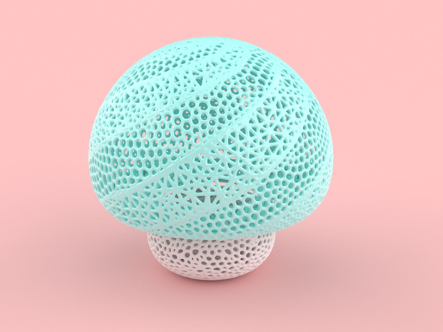 Mushroom Tea Light Lamp