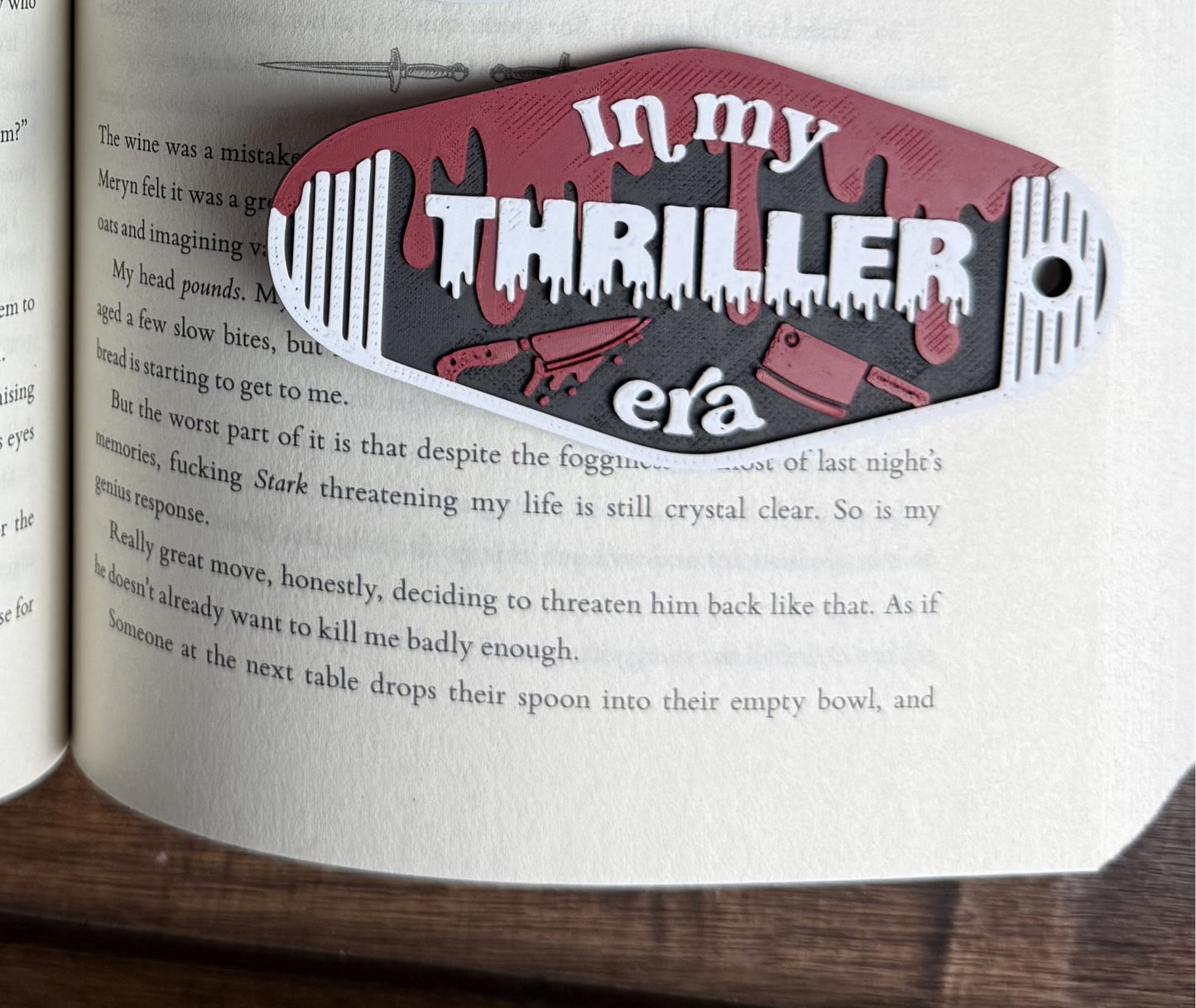 Thriller Motel Keychain