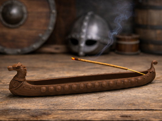 Viking Boat Incense Holder